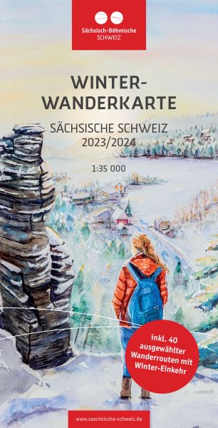 Winterwanderkarte Sächsische Schweiz